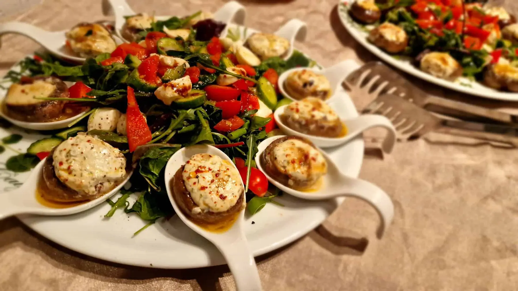 Antipasti-Auswahl vom Buffet